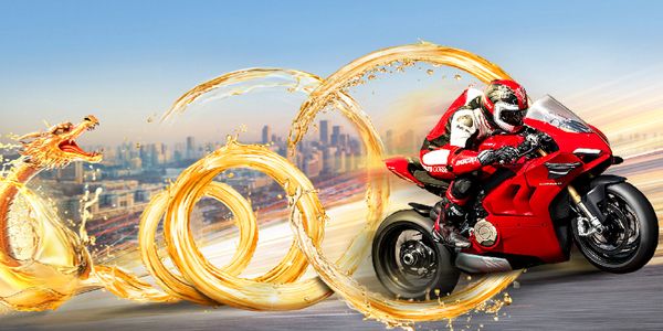 壳牌摩托车机油.jpg 品牌成长有3个阶段,阶段不同口号不同